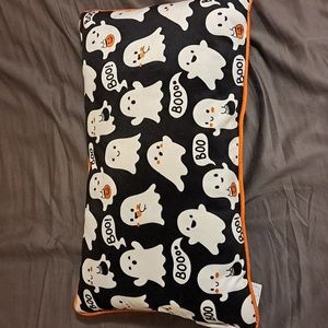 Halloween Throw Pillow ✨️NWT✨️(Indigo Brand) Black / Orange / White 👻 🎃